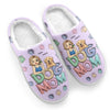 Warm Feet And Happy Pets Make The Best Combo - Dog & Cat Personalized Custom Fluffy Slippers - Christmas Gift For Pet Owners, Pet Lovers