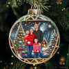 Custom Photo May Your Holidays Be Merry And Bright - Family Personalized Custom Ornament - Acrylic Custom Shaped - Christmas Gift For Family Members
