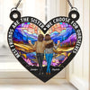 Best Friends Are The Sister We Choose For Ourselves - Bestie Personalized Window Hanging Suncatcher - Christmas Gift For Best Friends, BFF, Sisters