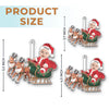 Custom Photo Tiny Claus Has Come To Bring Holiday Magic - Family Personalized Custom Ornament - Acrylic Custom Shaped - Christmas Gift For Baby Kids, Newborn Baby, First Christmas