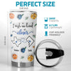 You Are A Sister To My Heart - Bestie Personalized Custom 3D Inflated Effect Printed Tumbler - Gift For Best Friends, BFF, Sisters