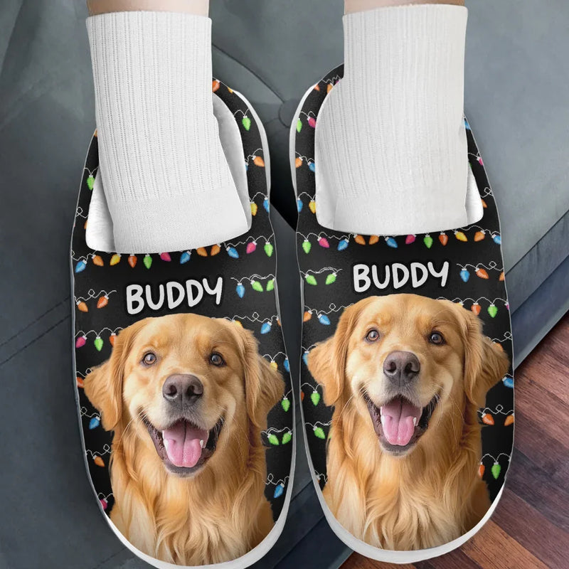 Custom Photo Nothing Says Comfort Like A Cozy Pair Of Slippers For Pet Lovers - Dog & Cat Personalized Custom Fluffy Slippers - Christmas Gift For Pet Owners, Pet Lovers