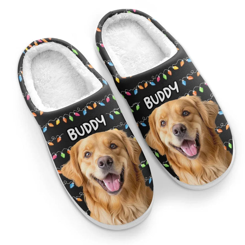 Custom Photo Nothing Says Comfort Like A Cozy Pair Of Slippers For Pet Lovers - Dog & Cat Personalized Custom Fluffy Slippers - Christmas Gift For Pet Owners, Pet Lovers