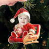 Custom Photo Every Moment With Our Kids Is A Gift Worth Treasuring - Family Personalized Custom Ornament - Acrylic Custom Shaped - Christmas Gift For Baby Kids, Newborn Baby
