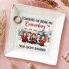 Happiness Is Working With Great People - Coworker Personalized Custom Jewelry Dish - Christmas Gift For Coworkers, Work Friends, Colleagues