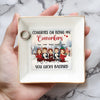 Happiness Is Working With Great People - Coworker Personalized Custom Jewelry Dish - Christmas Gift For Coworkers, Work Friends, Colleagues