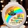 Every Rainbow Is A Reminder Of The Love We Shared - Memorial Personalized Custom Candlelight Lantern Ornament - Christmas Gift, Sympathy Gift For Pet Owners, Pet Lovers