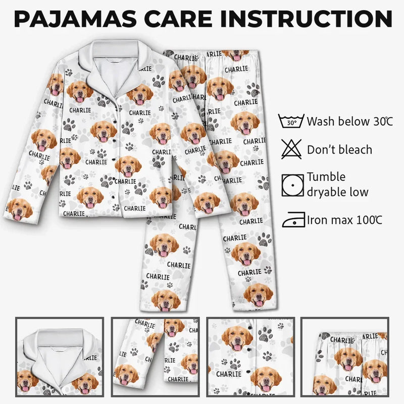 Custom Name Golden Retriever Christmas Gifts for Dog Lovers - Personalized Pajamas