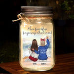Custom Name Friendship Gifts for Best Friends - Personalized Mason Jar Light