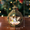 Custom Photo Memories Are The Light That Guides Our Hearts - Memorial Personalized Custom Candlelight Lantern Ornament - Christmas Gift, Sympathy Gift For Pet Owners, Pet Lovers