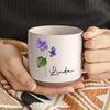 A Sweet Friendship Refreshes The Soul - Bestie Personalized Custom Printed Pottery Mug - Gift For Best Friends, BFF, Sisters