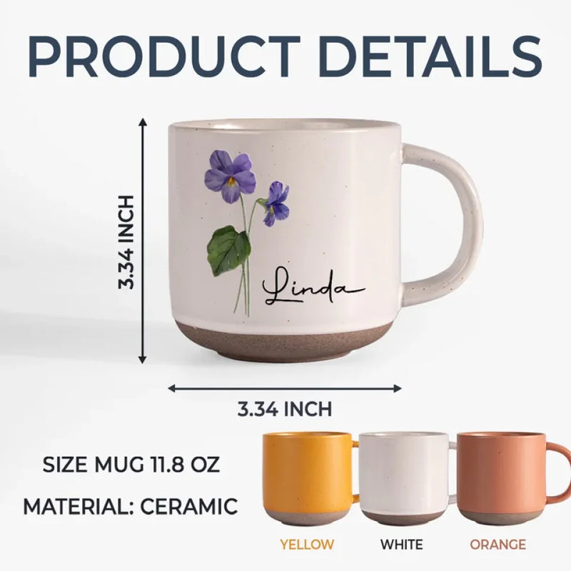 A Sweet Friendship Refreshes The Soul - Bestie Personalized Custom Printed Pottery Mug - Gift For Best Friends, BFF, Sisters