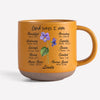 You Make Every Day Brighter Just By Being You - Bestie Personalized Custom Printed Pottery Mug - Gift For Best Friends, BFF, Sisters