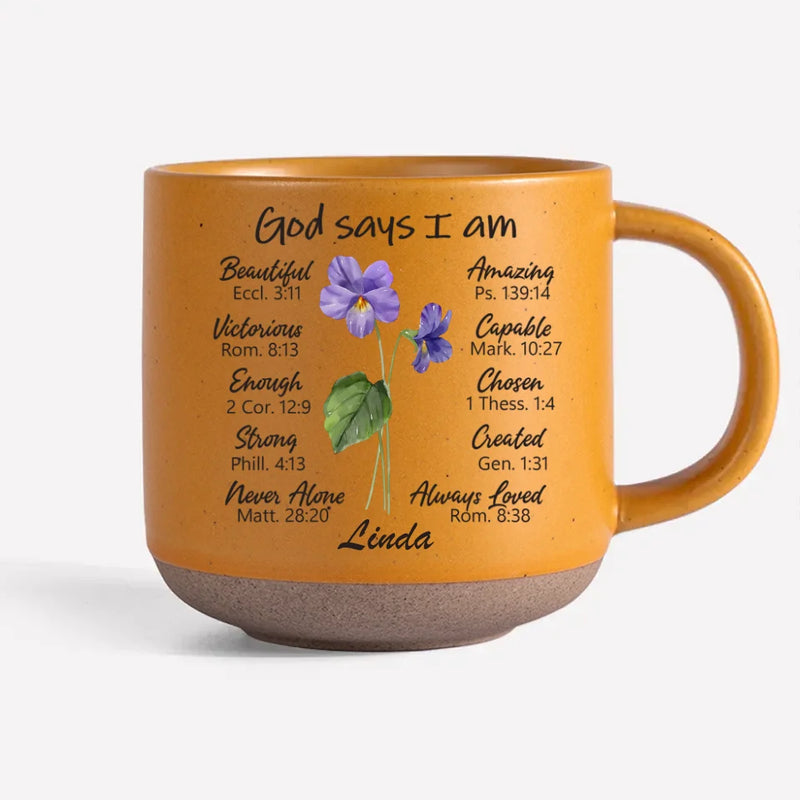 You Make Every Day Brighter Just By Being You - Bestie Personalized Custom Printed Pottery Mug - Gift For Best Friends, BFF, Sisters