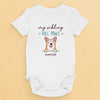 A Baby’s First Protector Wears Fur - Dog & Cat Personalized Custom Baby Onesie - Baby Shower Gift, Gift For Pet Owners, Pet Lovers