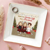 Good Times Are Made Better With Besties By Your Side - Bestie Personalized Custom Jewelry Dish - Christmas Gift For Best Friends, BFF, Sisters