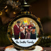 Custom Photo Home Is Where Our Story Begins - Family Personalized Custom Candlelight Lantern Ornament - Christmas Gift For Family Members