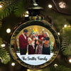 Custom Photo Home Is Where Our Story Begins - Family Personalized Custom Candlelight Lantern Ornament - Christmas Gift For Family Members