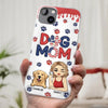 Cuddling With My Furry Happiness - Dog & Cat Personalized Custom 3D Inflated Effect Printed Clear Phone Case - Gift For Pet Owners, Pet Lovers