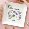 A True Friend Is A Blessing From Above - Bestie Personalized Custom Jewelry Dish - Gift For Best Friends, BFF, Sisters