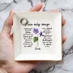 Custom Name Christian Faith Gifts - Personalized Jewelry Dish