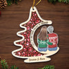 First My Daughter Forever My Friend  - Family Personalized Custom Ornament - Acrylic Custom Shaped - Christmas Gift For Mom, Daughter