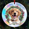 Custom Photo We Find Endless Affection - Memorial Personalized Custom Hologram Ornament - Sympathy Gift, Christmas Gift For Pet Owners, Pet Lovers