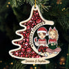 Best Buddies Forever - Bestie Personalized Custom Ornament - Acrylic Custom Shaped - Christmas Gift For Best Friends, BFF, Sisters
