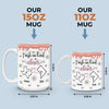 Friendship Transcends Distance And Time - Bestie Personalized Custom 3D Inflated Effect Printed Mug - Gift For Best Friends, BFF, Sisters