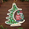 Happy Holidays To The Best Family Member I Chose For Myself - Bestie Personalized Custom Ornament - Acrylic Custom Shaped - Christmas Gift For Best Friends, BFF, Sisters