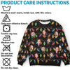 Custom Photo Celebrate The Season With Laughter And Love - Family Personalized Custom Ugly Sweatshirt - Unisex Wool Jumper - Christmas Gift For Family Members