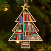 All I Want For Christmas Is A Good Book - Personalized Custom Ornament - Wood Custom Shaped - Christmas Gift For Book Lovers