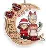 A Grandparent’s Love Is Forever - Family Personalized Custom Ornament - Wood Custom Shaped - Christmas Gift For Grandma, Grandpa