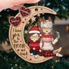 A Grandparent’s Love Is Forever - Family Personalized Custom Ornament - Wood Custom Shaped - Christmas Gift For Grandma, Grandpa