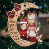 A Grandparent’s Love Is Forever - Family Personalized Custom Ornament - Wood Custom Shaped - Christmas Gift For Grandma, Grandpa