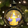 I Wish We Lived Closer - Bestie Personalized Custom Candlelight Lantern Ornament - Christmas Gift For Best Friends, BFF, Sisters