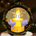Custom Name Wish We Lived Closer Gifts - Personalized Candlelight Lantern Ornament