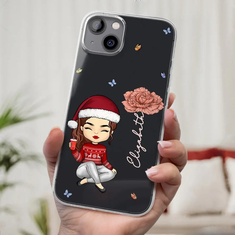 You Always Know How To Make Me Smile - Bestie Personalized Custom Clear Phone Case - Christmas Gift For Best Friends, BFF, Sisters