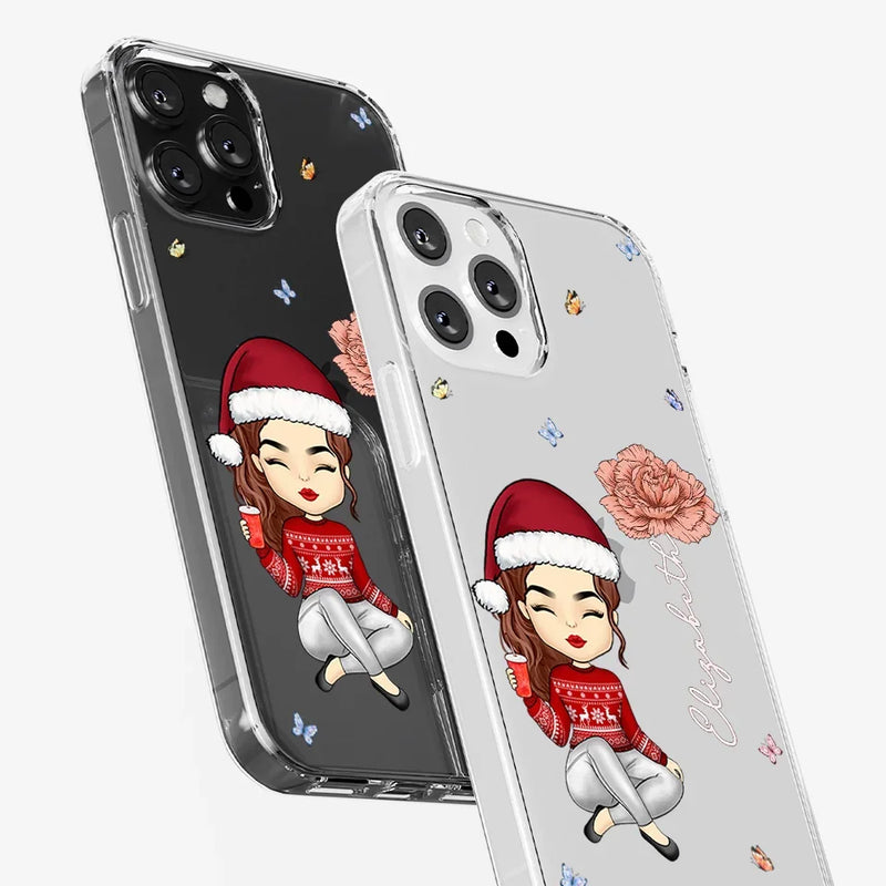 You Always Know How To Make Me Smile - Bestie Personalized Custom Clear Phone Case - Christmas Gift For Best Friends, BFF, Sisters