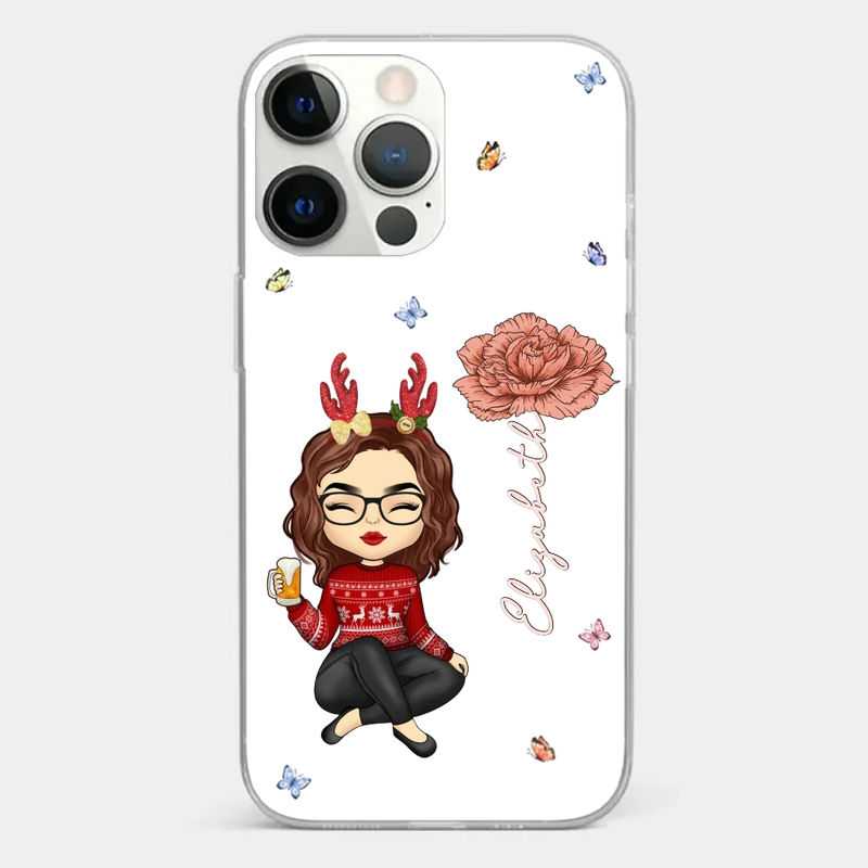You Always Know How To Make Me Smile - Bestie Personalized Custom Clear Phone Case - Christmas Gift For Best Friends, BFF, Sisters