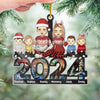 May All Your Christmas Wishes Come True - Family Personalized Custom Ornament - Acrylic Custom Shaped - Christmas Gift For Family Members