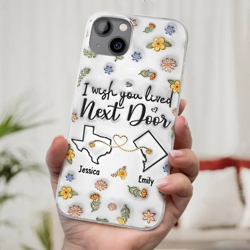 Custom Name Long Distance Friendship Gifts - Personalized Phone Case