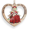 I Already Got The Best Present This Year - Couple Personalized Custom Ornament - Wood Custom Shaped - Christmas Gift For Husband Wife, Anniversary