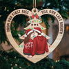 I Already Got The Best Present This Year - Couple Personalized Custom Ornament - Wood Custom Shaped - Christmas Gift For Husband Wife, Anniversary