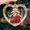 I Already Got The Best Present This Year - Couple Personalized Custom Ornament - Wood Custom Shaped - Christmas Gift For Husband Wife, Anniversary