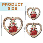 Custom Initial Christmas Gifts for Couples - Personalized Ornament