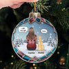 Your Spirit Shines Bright This Christmas - Memorial Personalized Custom Ornament - Acrylic Custom Shaped - Sympathy Gift, Christmas Gift For Pet Owners, Pet Lovers