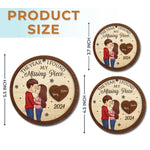 Custom Name Missing Piece Couple Gifts - Personalized Ornament