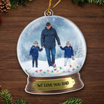 Custom Photo Christmas Gifts for Dad - Personalized Ornament