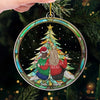 Merry Christmas To My Best Friends - Bestie Personalized Custom Ornament - Acrylic Custom Shaped - Christmas Gift For Best Friends, BFF, Sisters